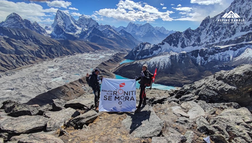 Everest Base Camp Trek via Gokyo Trek